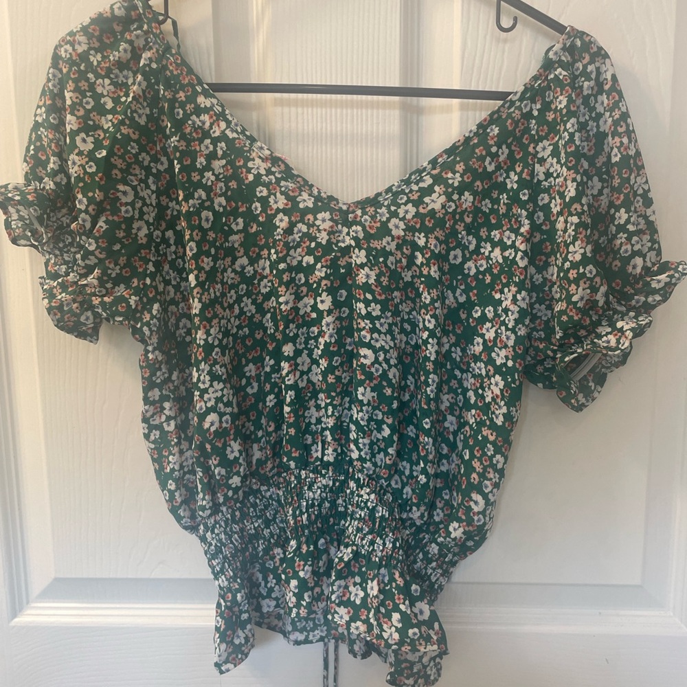 Flowery blouse
